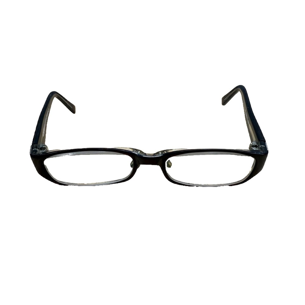Burberry Eyeglass Frames Rectangular Black Unisex… - image 1